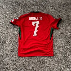 Cristiano Ronaldo Portugal 2024 Euro Jersey
